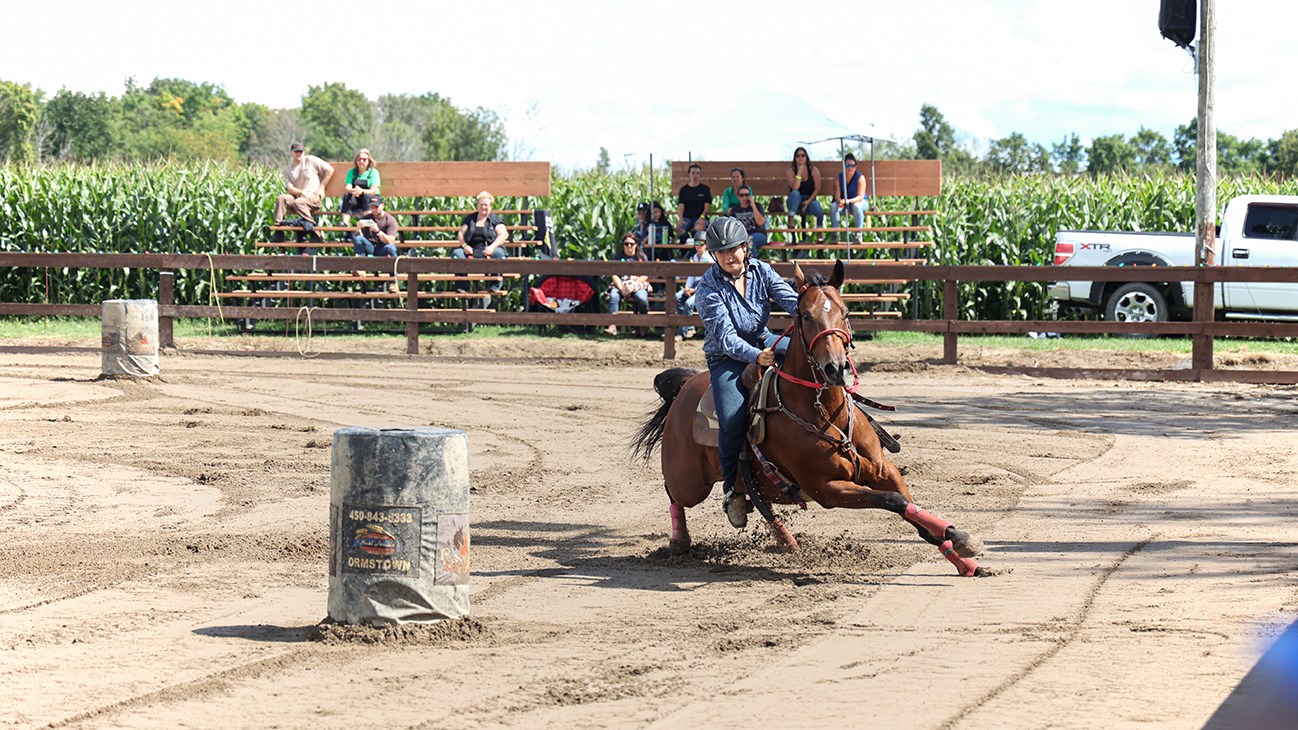 In images: an exciting competition at the Ranch de Sainte-Justine-de-Newton