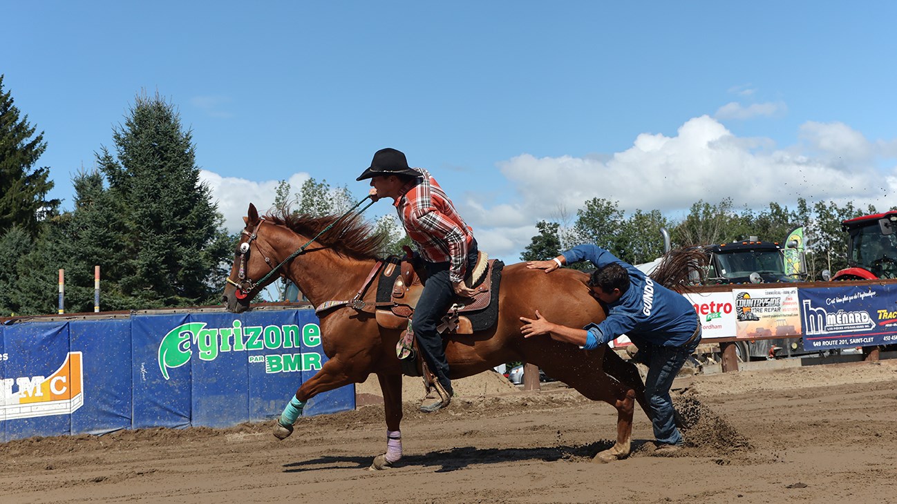In images: an exciting competition at the Ranch de Sainte-Justine-de-Newton