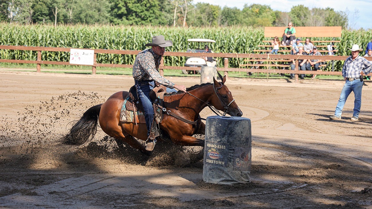 In images: an exciting competition at the Ranch de Sainte-Justine-de-Newton