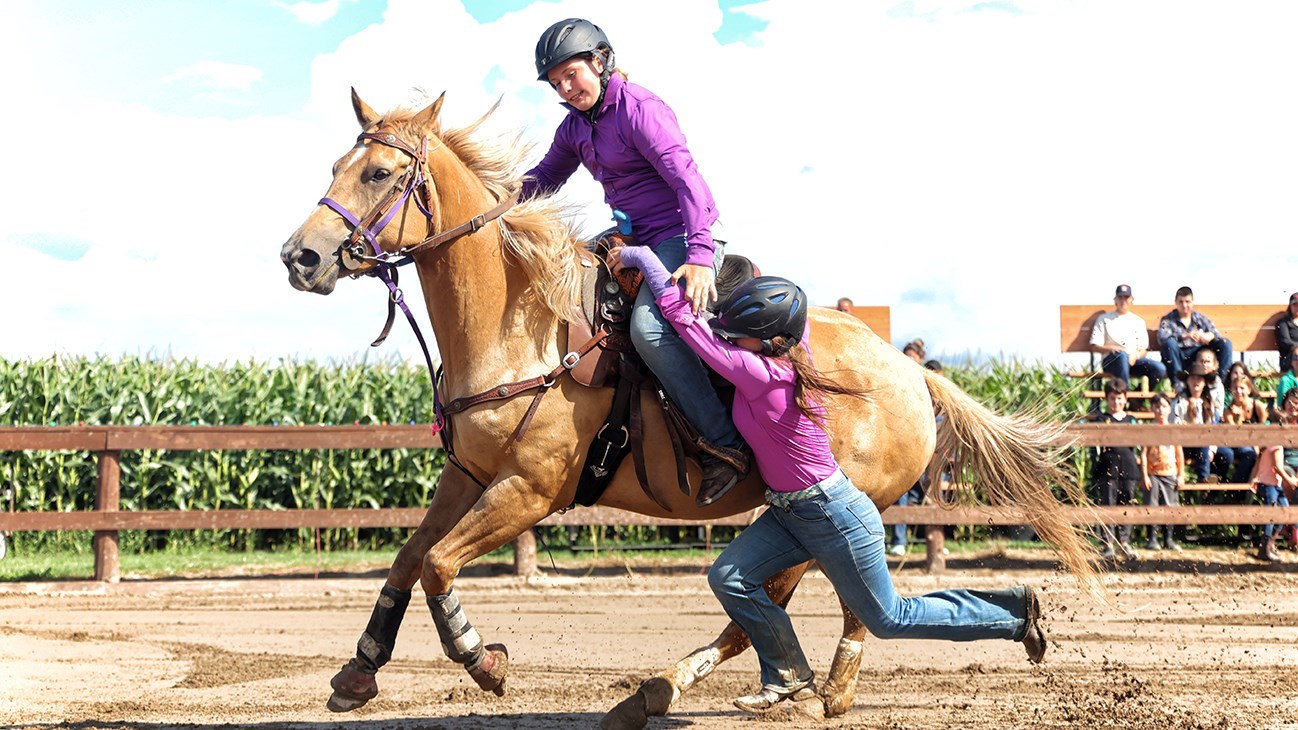 En images: une compétition enlevante au Ranch de Sainte-Justine-de-Newton