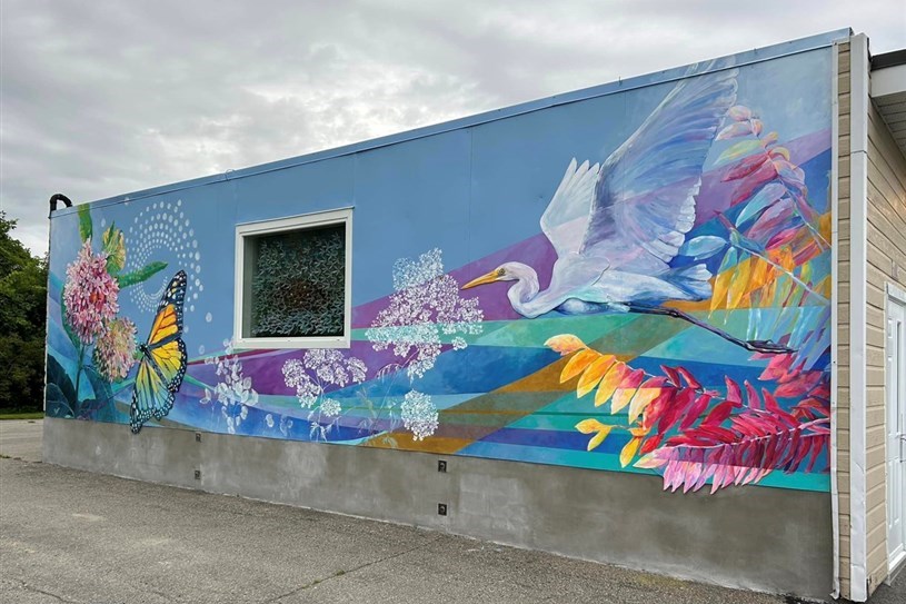Youth Mural unveiled in Pointe-des-Cascades