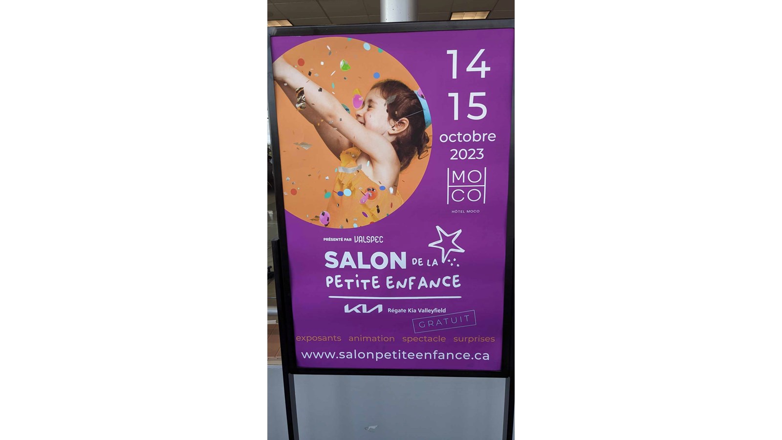 On the road to the 3rd Salon de la petite enfance   