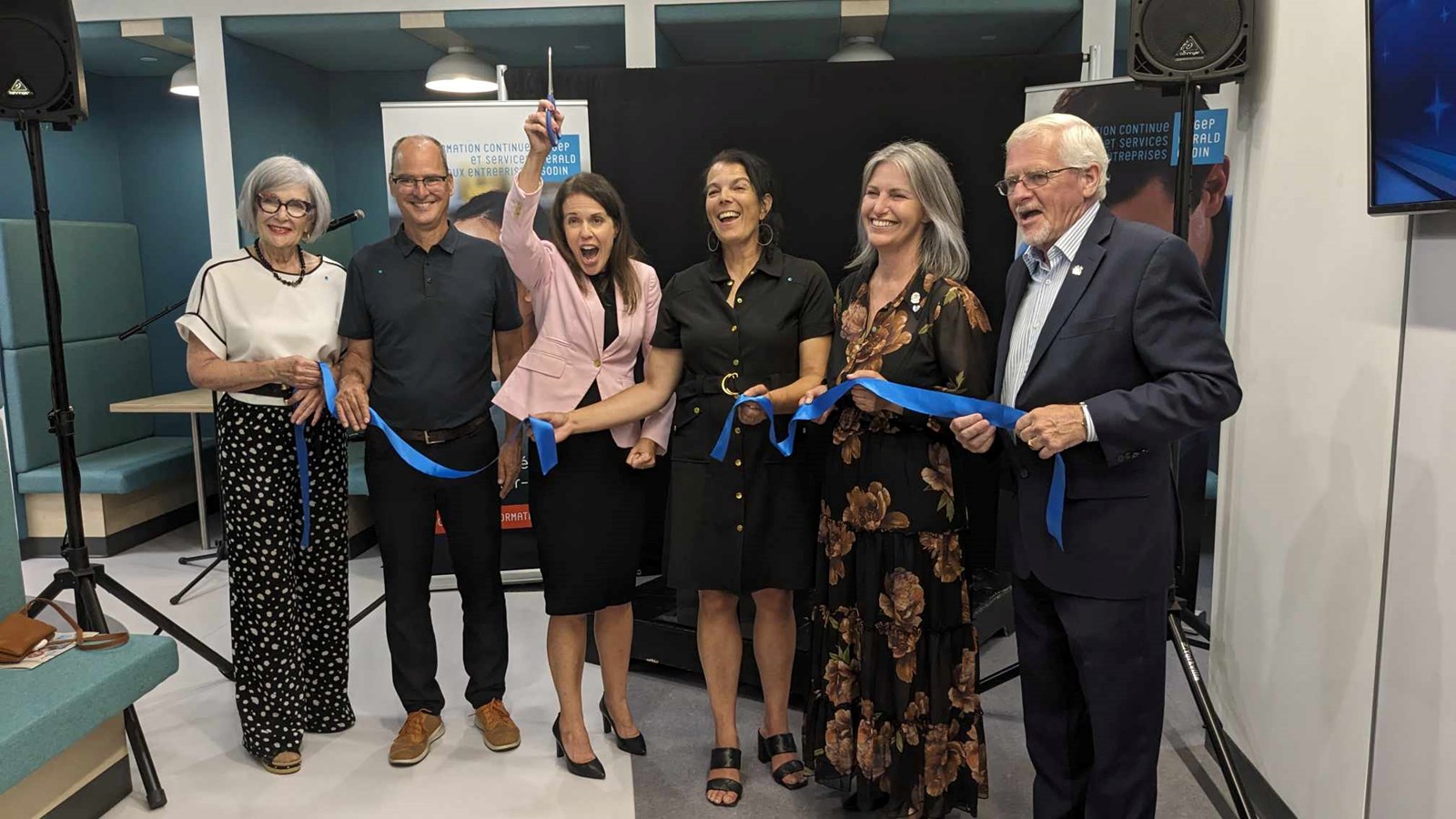 Cégep Gérald-Godin inaugurates the expansion of its Continuing Education and Business Services department