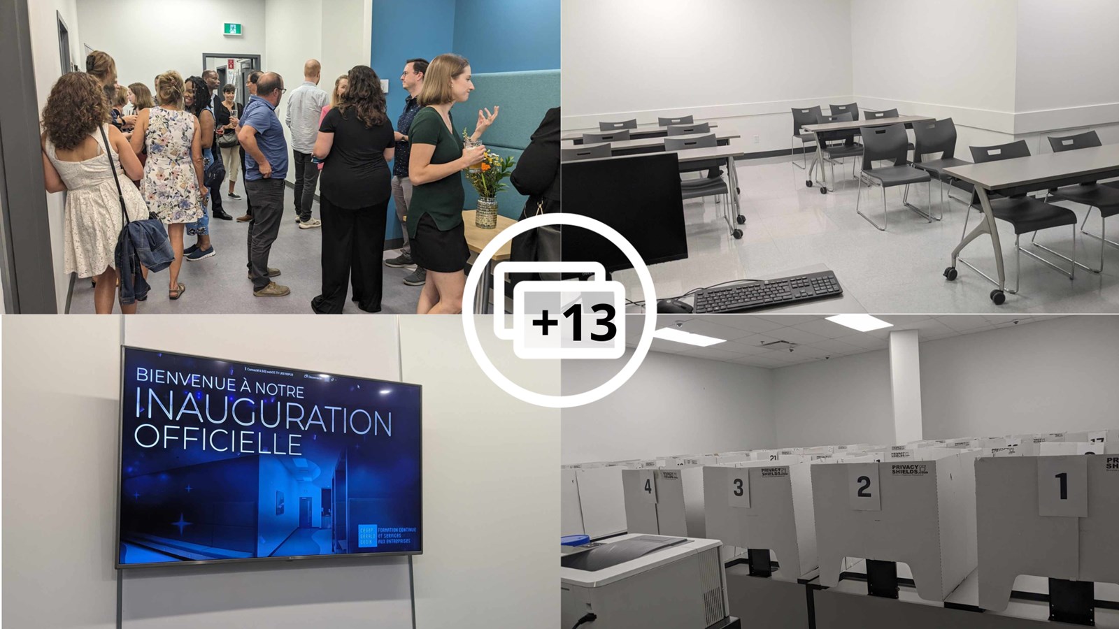 Cégep Gérald-Godin inaugurates the expansion of its Continuing Education and Business Services department  