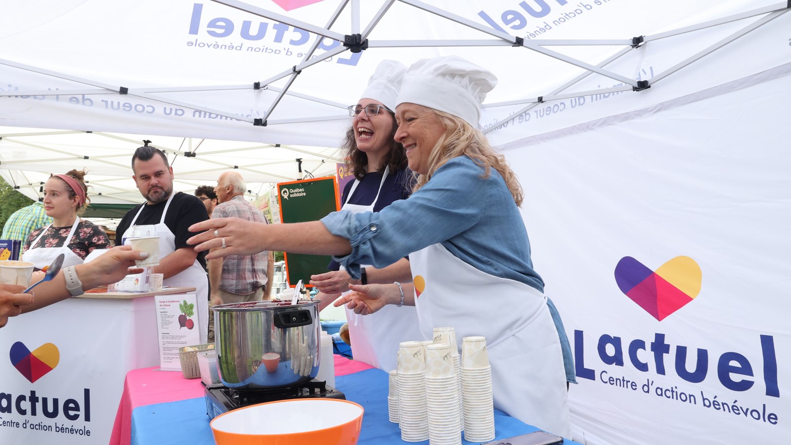 Le Festival de la soupe charme une fois de plus les festivaliers