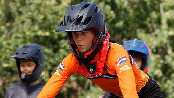 Justin Lafleur ends BMX season on a high note