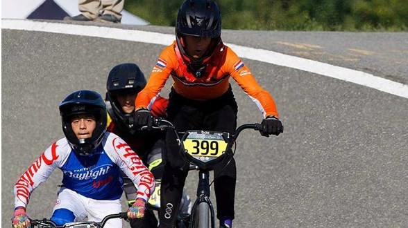 Justin Lafleur ends BMX season on a high note