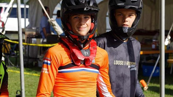Justin Lafleur ends BMX season on a high note