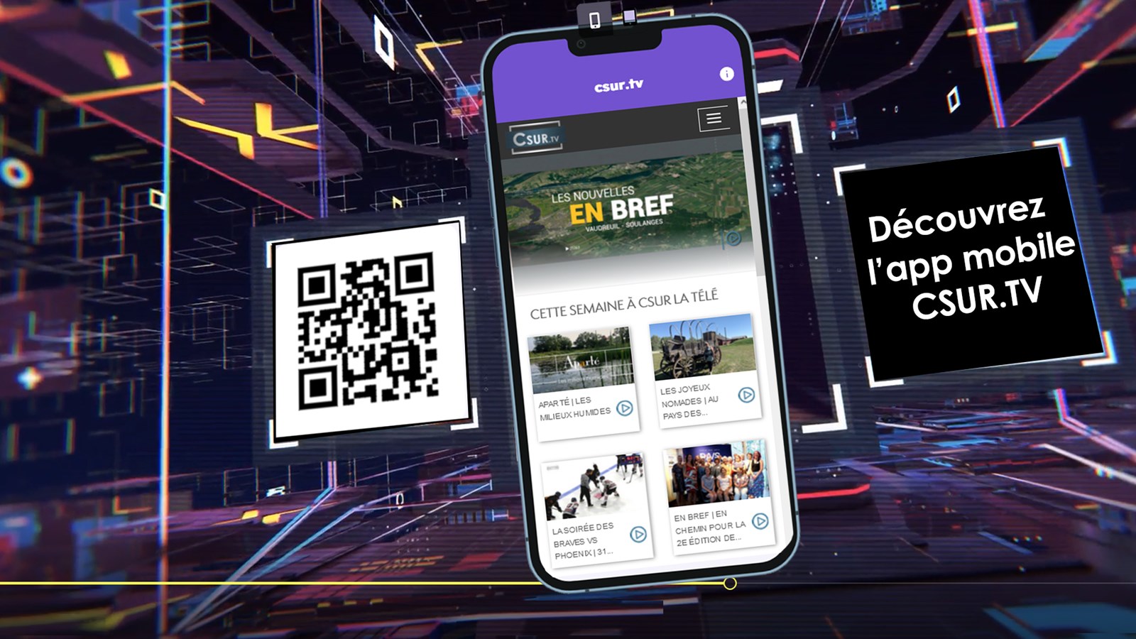 Une application mobile pour la télé communautaire de Vaudreuil-Soulanges