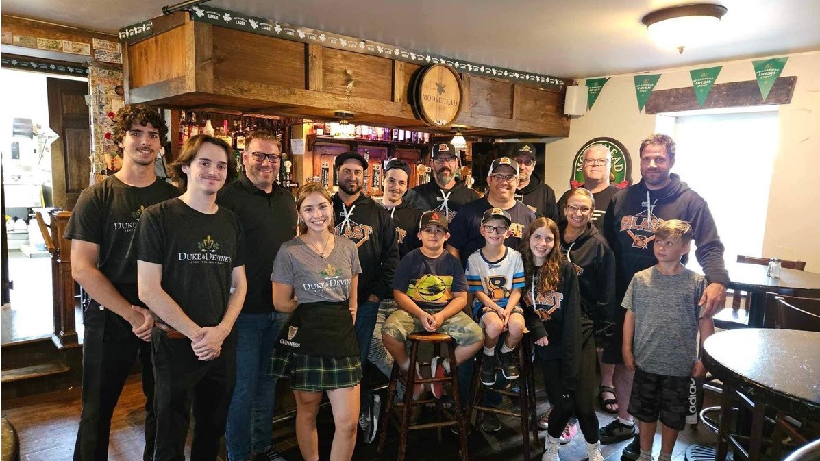 Supporting Dek Hockey and its athletes one sip at a time