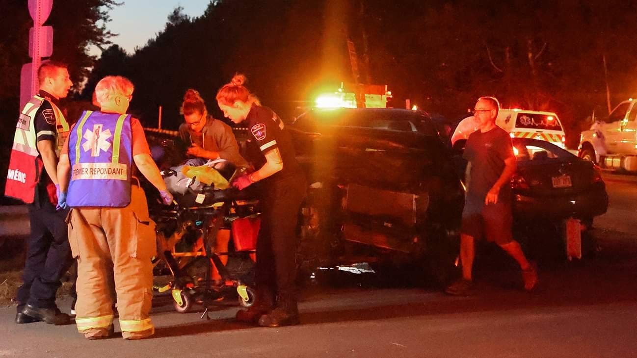  Violent collision in Rivière-Beaudette