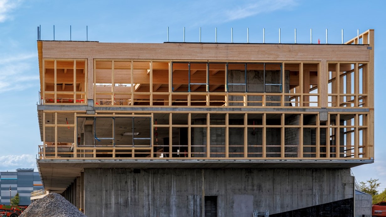 The municipal hub is taking shape in Vaudreuil-Dorion   