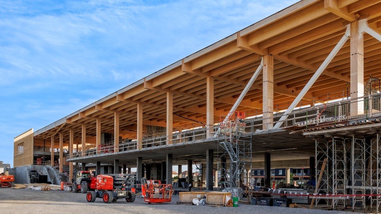 The municipal hub is taking shape in Vaudreuil-Dorion   