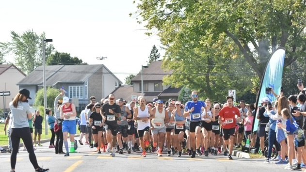 Runners storm the streets of Vaudreuil-Dorion