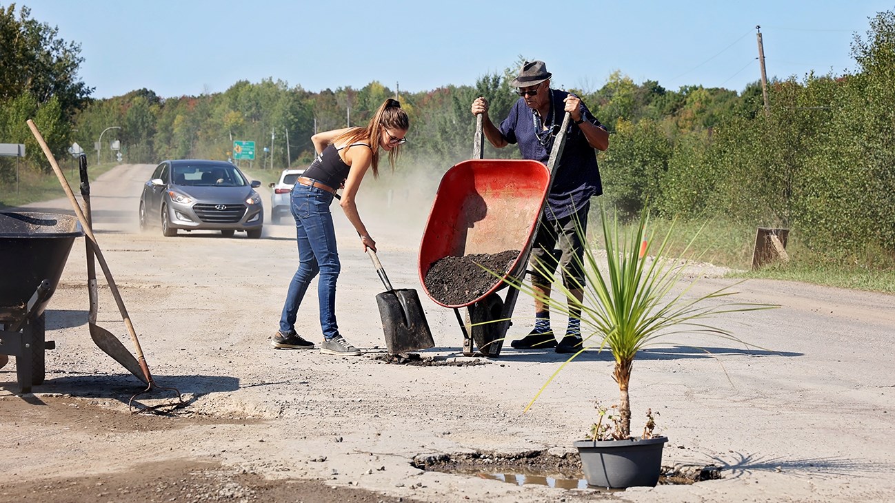 À «boutte», elle embellit la route 342 à Pointe-Fortune