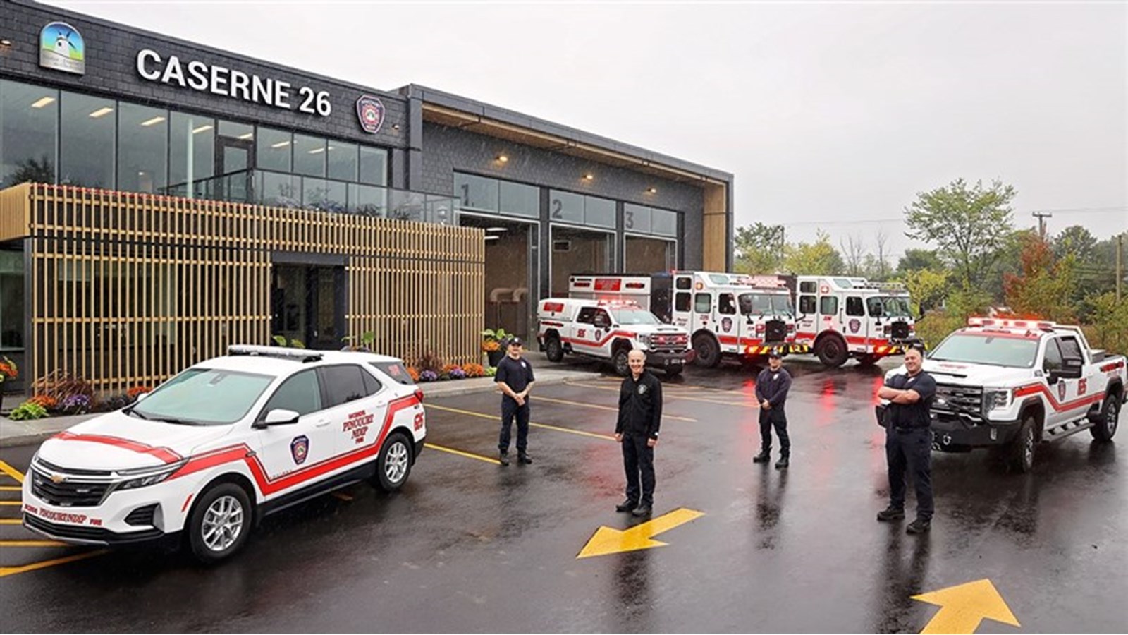 Fire station 26: a building that meets the needs of NDIP residents