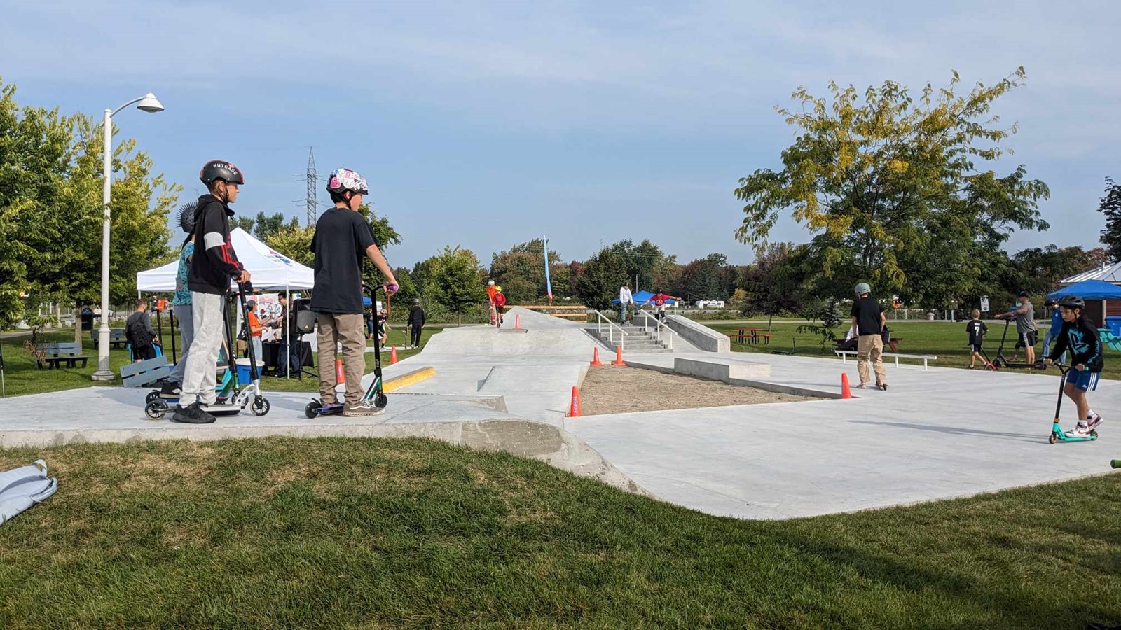 Le skatepark du parc Paul-Stevens est officiellement inauguré