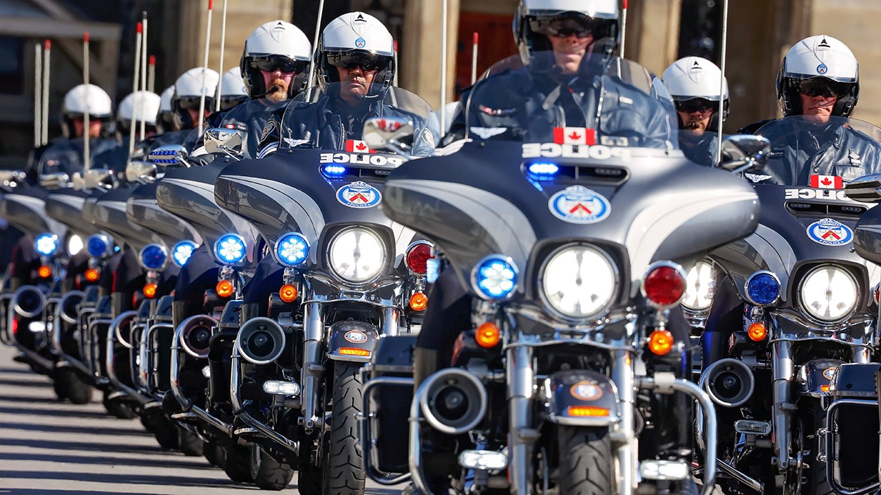 Des policiers de Vaudreuil-Soulanges rendent hommage à leurs collègues disparus