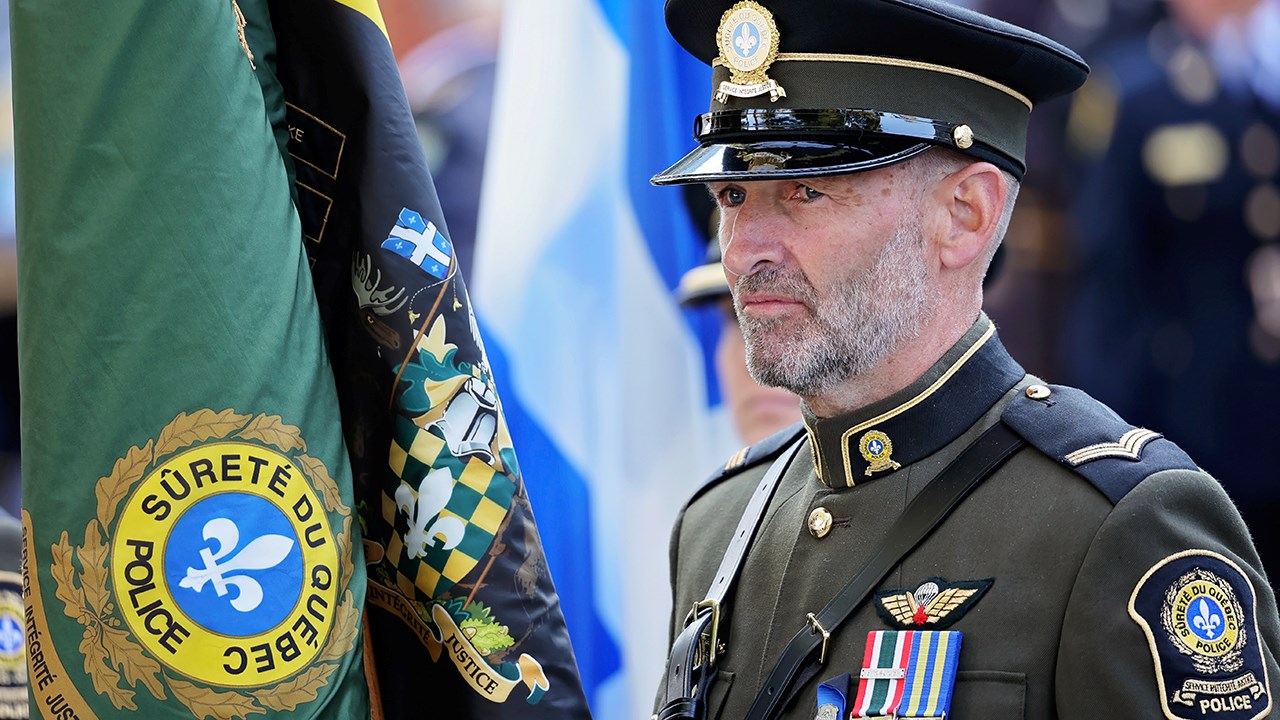 Des policiers de Vaudreuil-Soulanges rendent hommage à leurs collègues disparus
