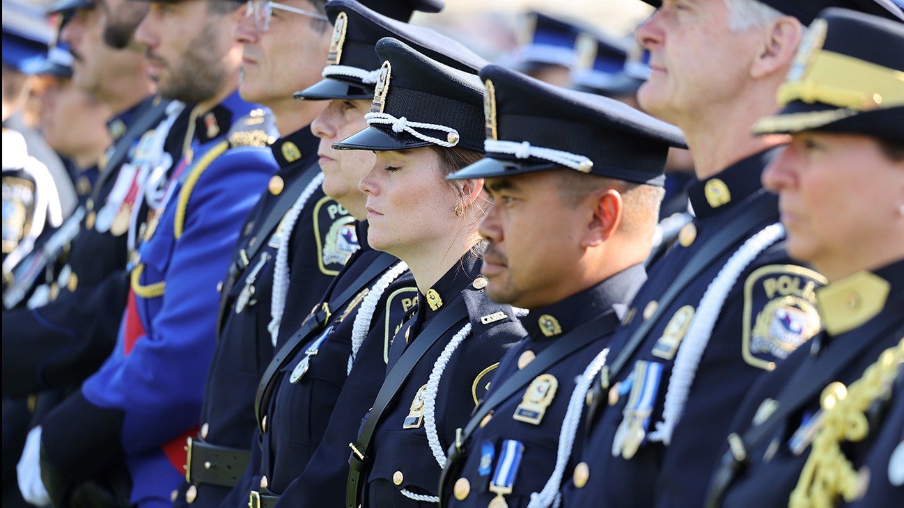 Des policiers de Vaudreuil-Soulanges rendent hommage à leurs collègues disparus
