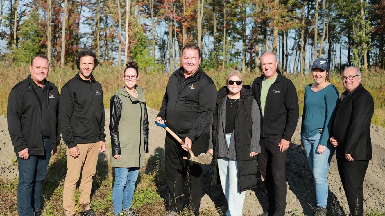 Pumptrack construction gets underway in Saint-Zotique