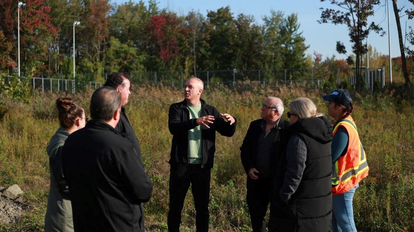 Pumptrack construction gets underway in Saint-Zotique