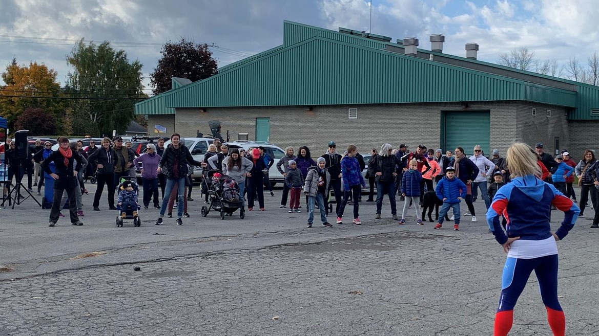 La Grande marche in Saint-Zotique on October 14