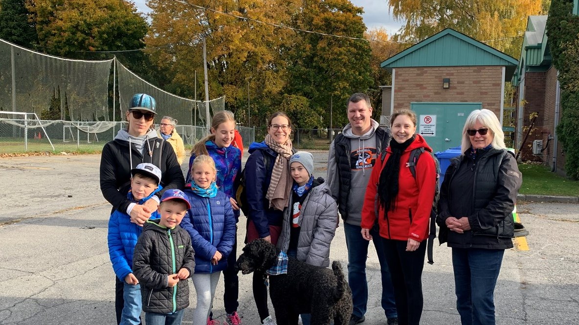 La Grande marche in Saint-Zotique on October 14