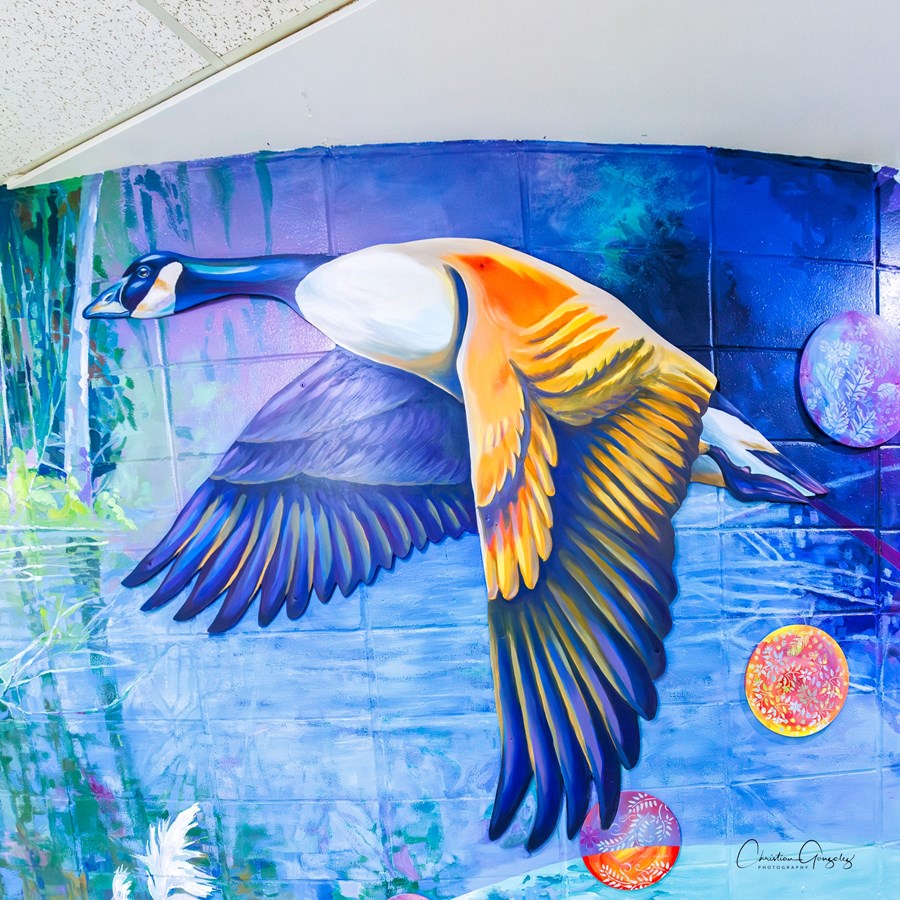 Natura takes flight at Hudson's Mount Pleasant School