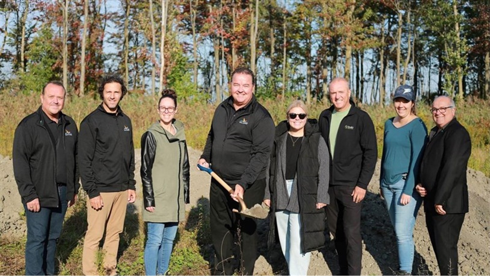 Pumptrack construction gets underway in Saint-Zotique
