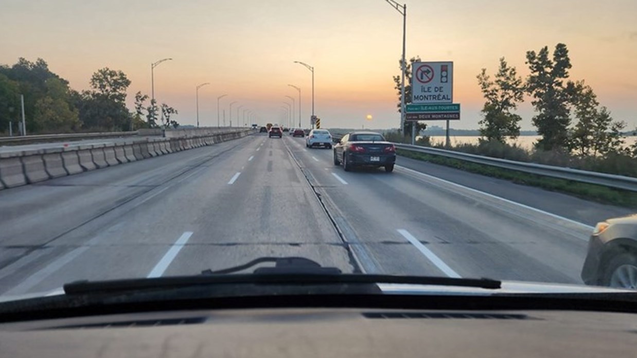 Île-aux-Tourtes bridge gets its fifth lane back
