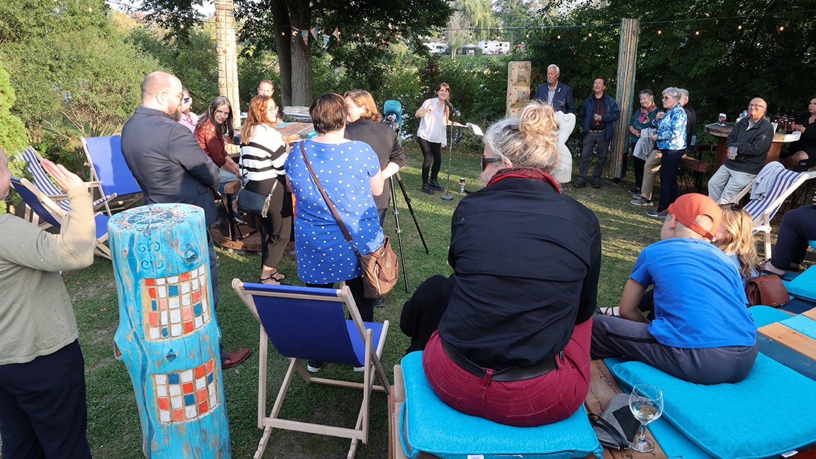 Le Parc du canal de Soulanges inaugure son premier Placotoir 