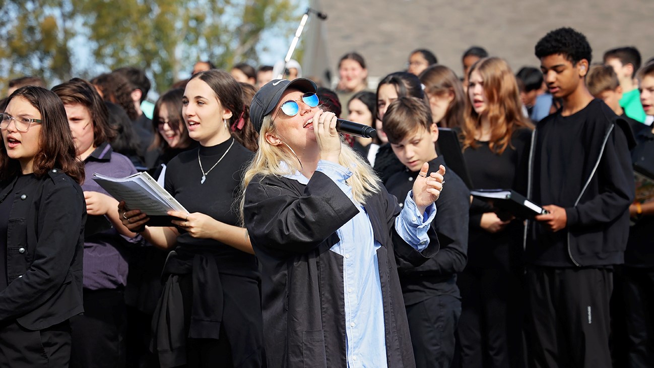Plus de 700 élèves de la région lancent les Journées de la culture en musique