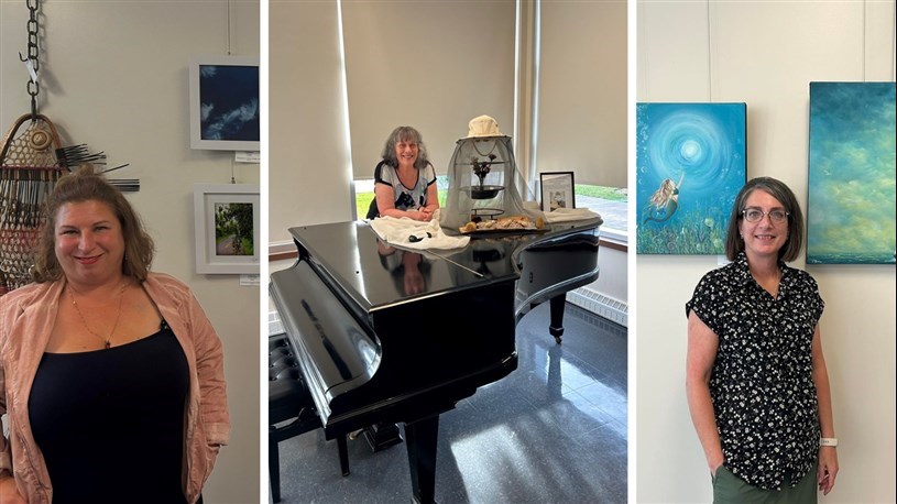 Trois artistes ouvrent leurs fenêtres : à fleur de coeur et de nature