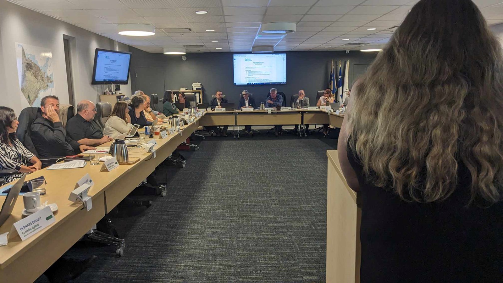 Saint-Télesphore's future composting platform receives attention at MRC board meeting