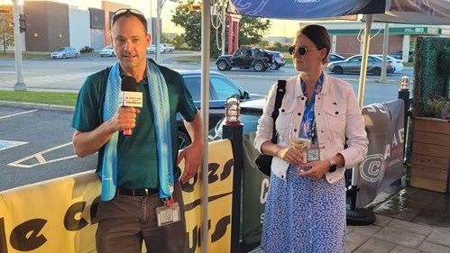 Cascades representatives took part in the press conference announcing the event earlier this week