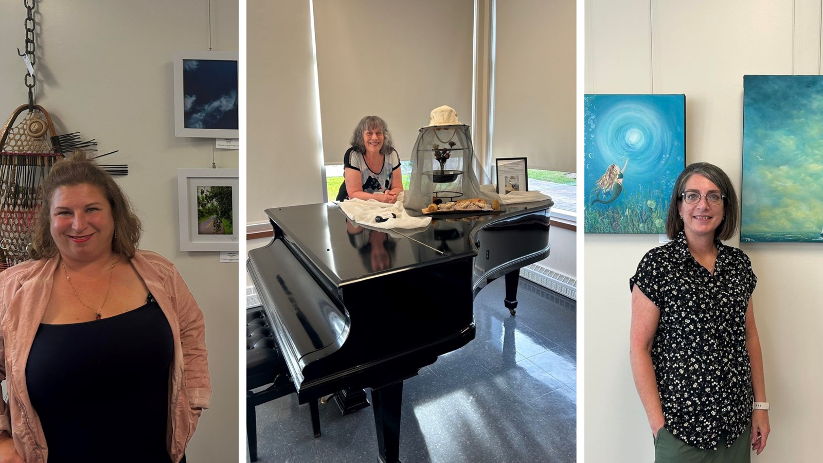 Trois artistes ouvrent leurs fenêtres : à fleur de coeur et de nature