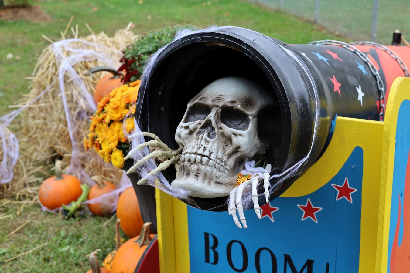 Reminder: the Halloween trail starts tomorrow at Harwood Nature Park