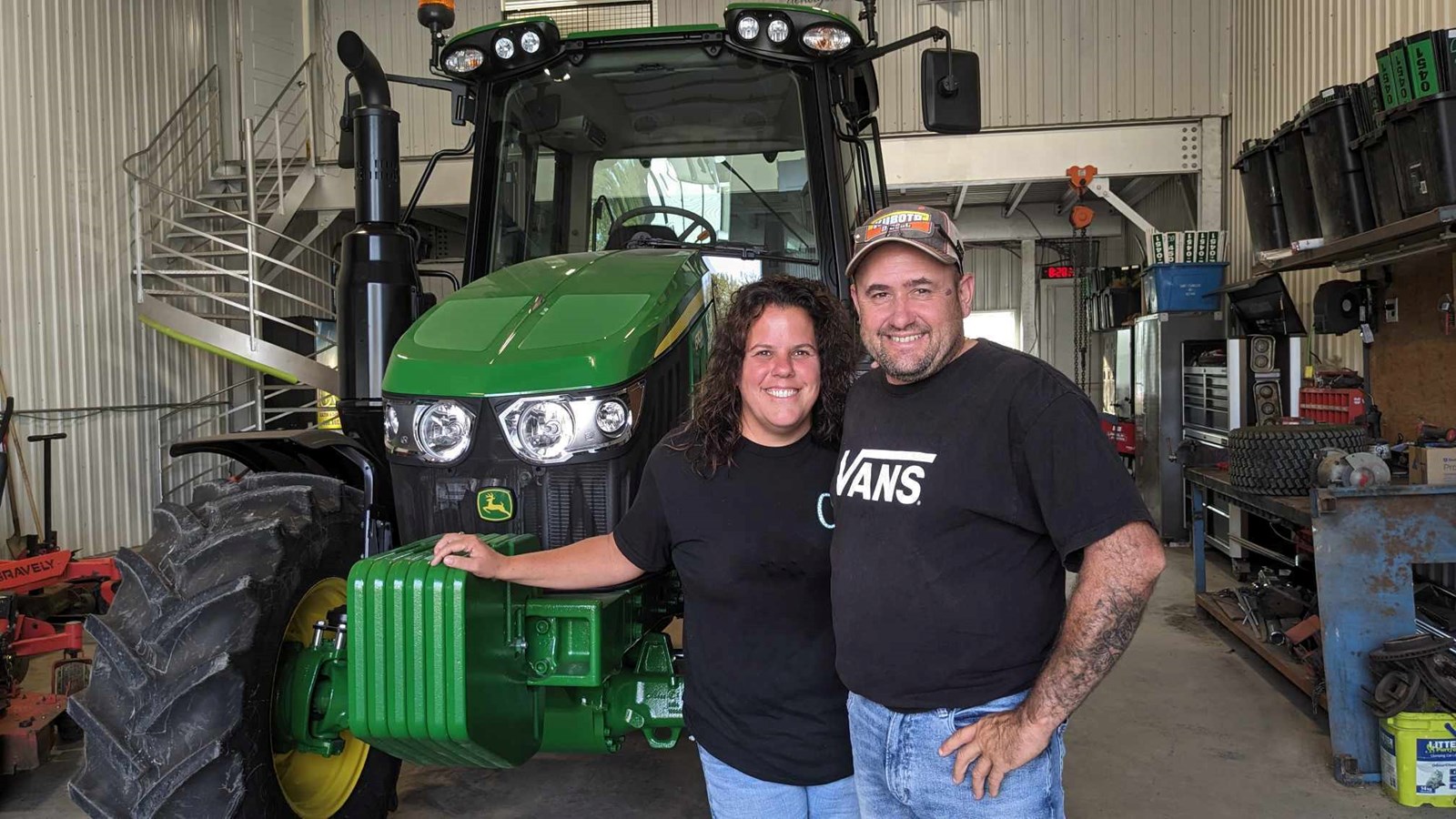 Karine Liboiron et Claude Geneau se sont lancés dans l'industrie du déneigement en 2007