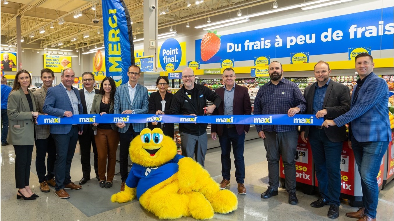 Un bel achalandage pour l'ouverture du Maxi de Coteau-du-Lac