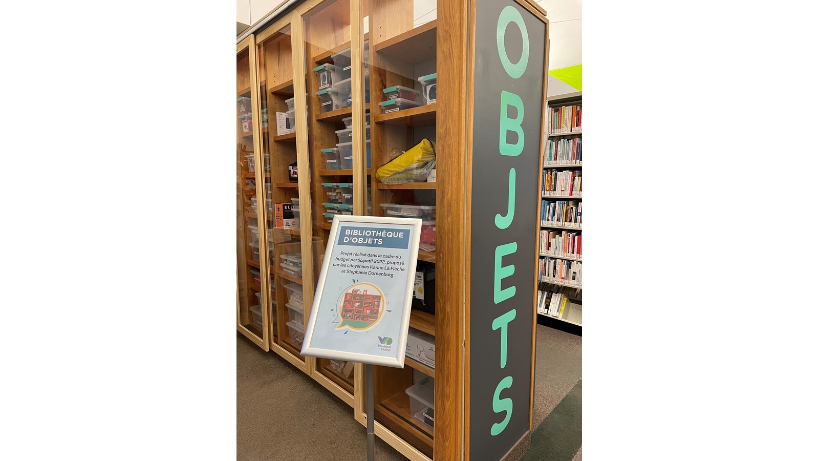 Vaudreuil-Dorion inaugure sa bibliothèque d'objets
