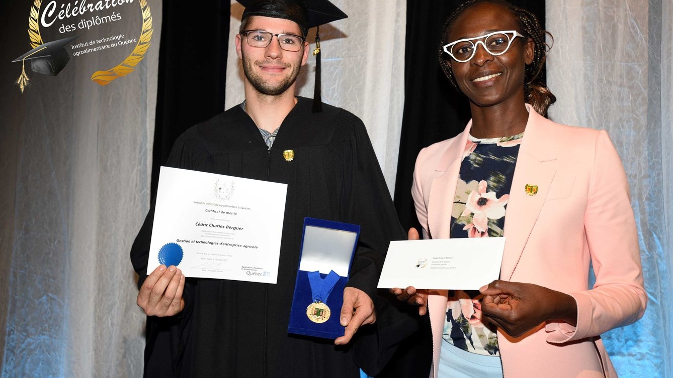Three awards for a Sainte-Justine-de-Newton citizen