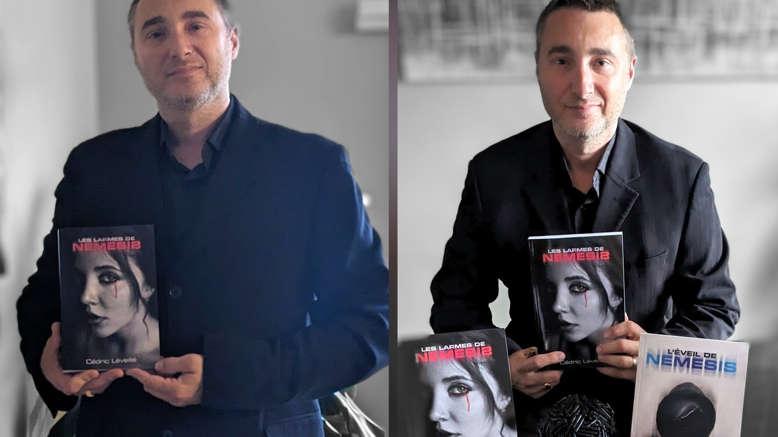 A second novel in nine months for Cédric Léveillé   