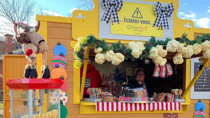 Christmas before time at Coteau-du-Lac in November