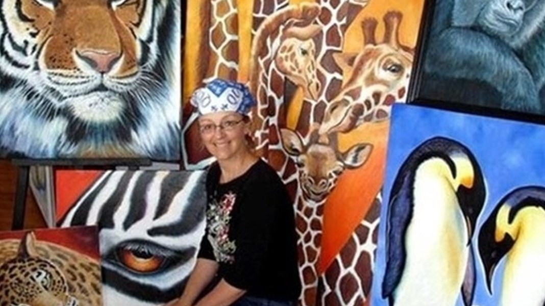 Students from the Manon Labelle School of Painting exhibit in Saint-Lazare
