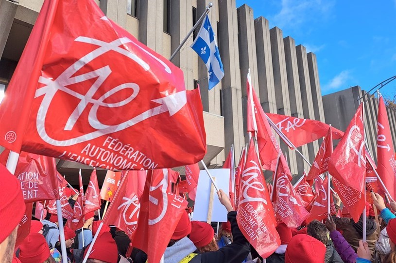 En route vers une grève générale illimitée pour le Syndicat de l'enseignement des Seigneuries