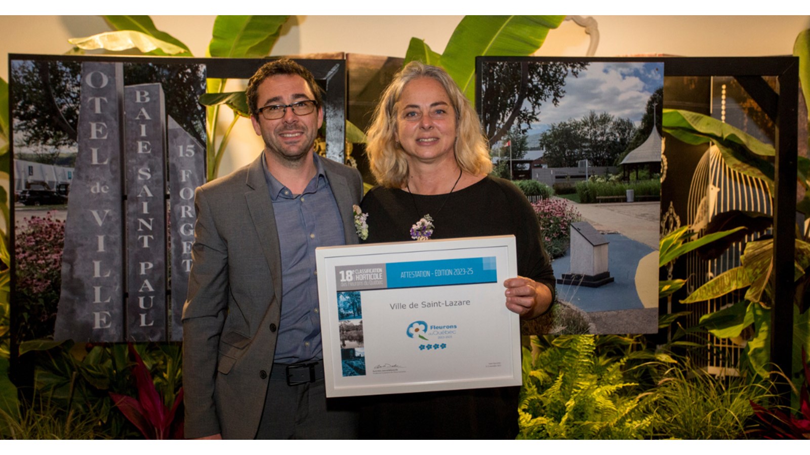 Saint-Lazare awarded 4 "fleurons"