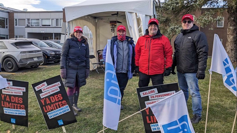 Une première grève en près de 25 ans pour les membres de la FIQ