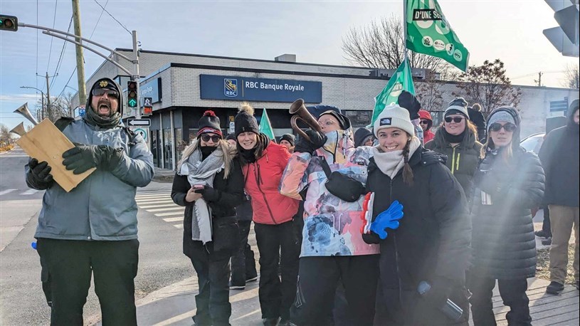 Cégep de Valleyfield: plus de 200 employés en grève jusqu'à jeudi