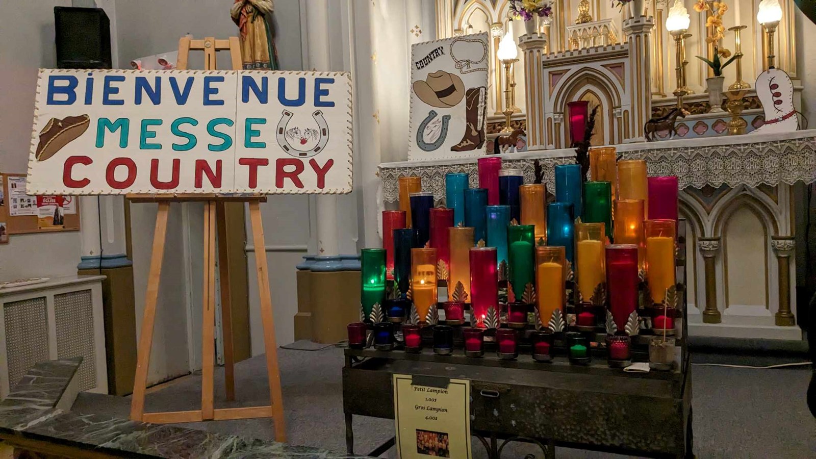 La messe country permet d'amasser 1500$ pour deux paroisses de Vaudreuil-Soulanges